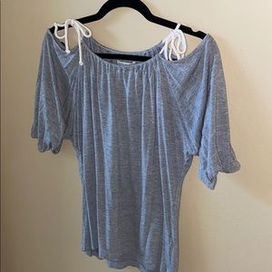 Seven for All Mankind Cold Shoulder Jersey Top